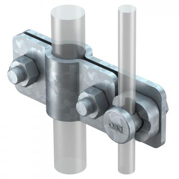 Manicotto per dispersore, per RD 8-10 mm, acciaio zincato