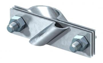Manicotto per dispersore, per RD 8-10 / FL40 mm, acciaio zincato