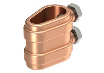 Morsetto sezionamento, per RD 8-10x16 mm, ramato