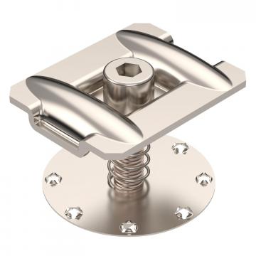 Morsetto intermedio con molla per montaggio modulo FV