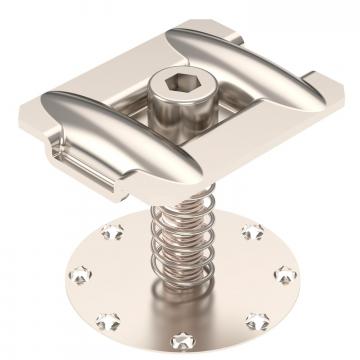 Morsetto intermedio con molla per montaggio modulo FV