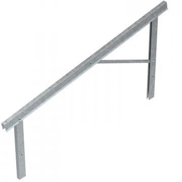 Supporto premontato per montaggio modulo FV, a terra