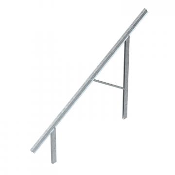 Supporto premontato per montaggio modulo FV, a terra