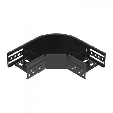 Curva a 90° 60, nera