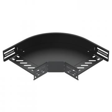 Curva a 90° 60, nera
