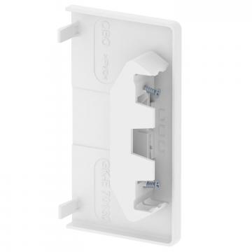 Elemento terminale, per canale incasso apparecchi Rapid 80 tipo GKH-70130