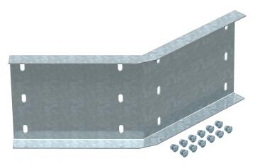 Connettore angolare 45°, orizzontale, interno
