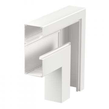 Curva piana, asimmetrica, discesa/salita, per canale porta apparecchi Rapid 80, tipo GA-A70170