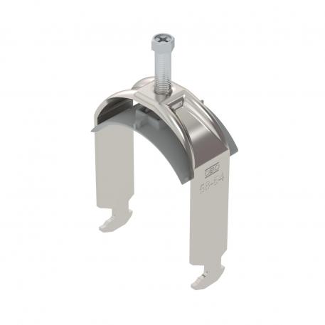 Staffa reggicavo, ancoraggio tipo H, 1 cavo coppa in plastica, A2 58 | 64 | 5
