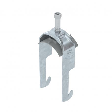 Staffa reggicavo, ancoraggio tipo W, 1 cavo coppa in plastica, FT