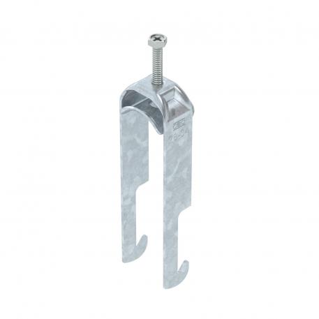 Staffa reggicavo 2056, base a W, 2 vie, coppa in metallo, FT