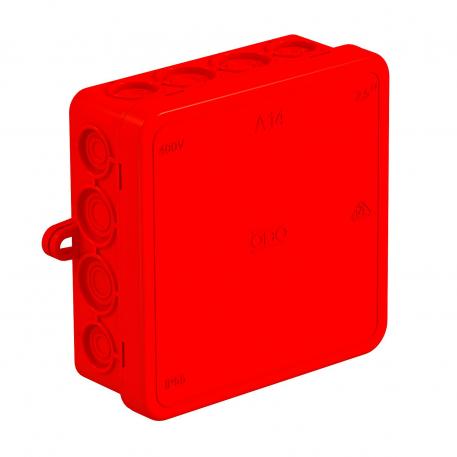Scatola di derivazione A 14 90x90x35 | 16 | IP55 | rosso