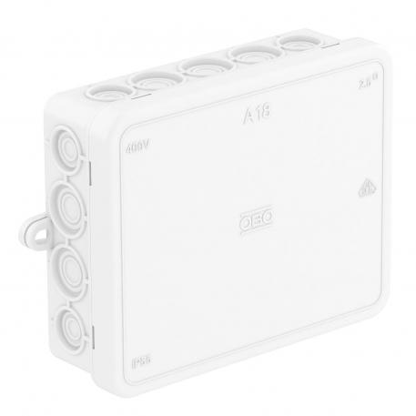 Scatola di derivazione A 18 115x90x35 | 18 | IP55 | bianco; RAL 9010
