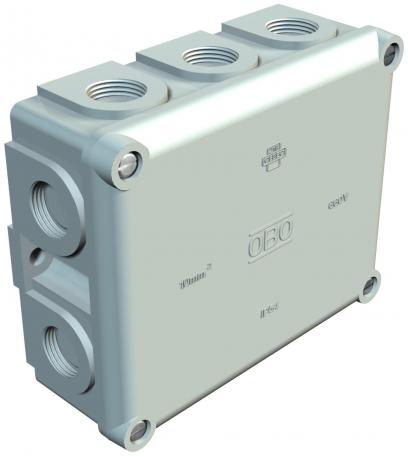 Scatola di derivazione B 11 M, con filettatura 125x100x44 | 10 | IP54 | grigio chiaro; RAL 7035