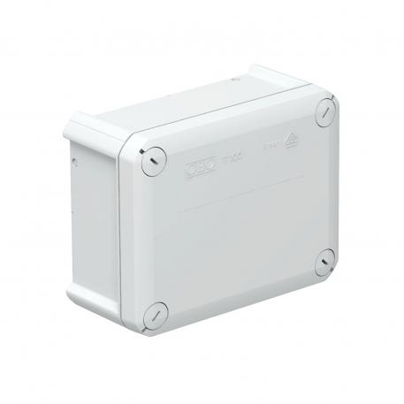 Scatola di derivazione T 100, pareti lisce 136x102x57 |  | IP66 | grigio chiaro; RAL 7035