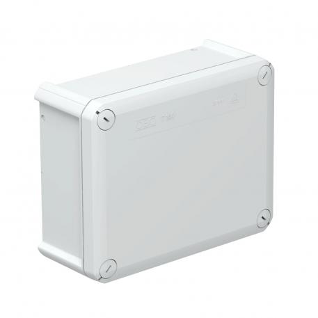 Scatola di derivazione T 160, pareti lisce 176x135x67 |  | IP66 | grigio chiaro; RAL 7035