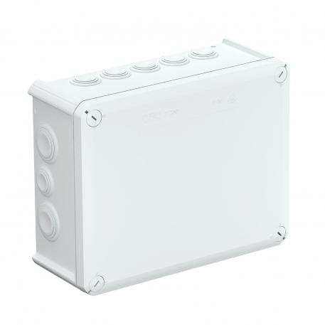 Scatola di derivazione T 250, con passacavo 225x173x86 | 16 | IP66 | bianco; RAL 9010