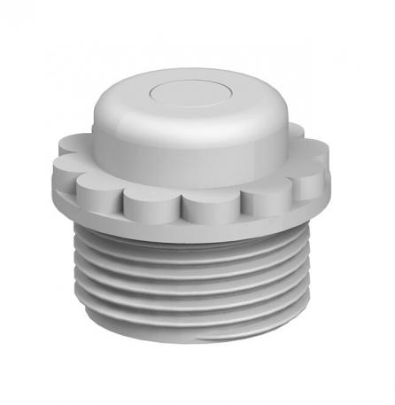 Nipplo avvitabile, filettatura metrica, con membrana perforabile M40