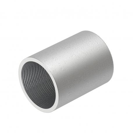 Manicotto in acciaio rivestito con zinco-nichel, con filettatura 25 | M25x1,5