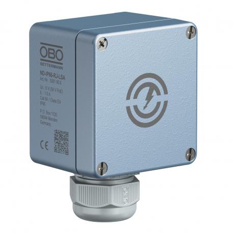 Protezione da sovratensione per reti ad alta velocità fino a 1 Gbit (classe EA/CAT6A) 8 | Protezione combinata, 8 cavi + schermatura |  | 58 | RJ45 8(8)