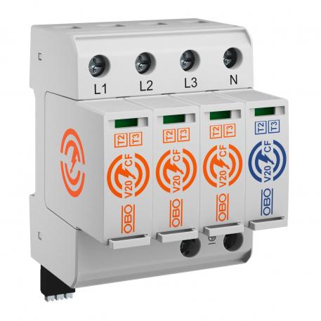 Limitatore di sovratensione V20 con fusibile integrato

