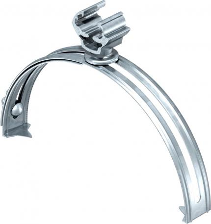 Supporto conduttore tetto per colmo, in plastica, per RD 8-10 mm, base in acciaio inox 20 | Rd 8-10