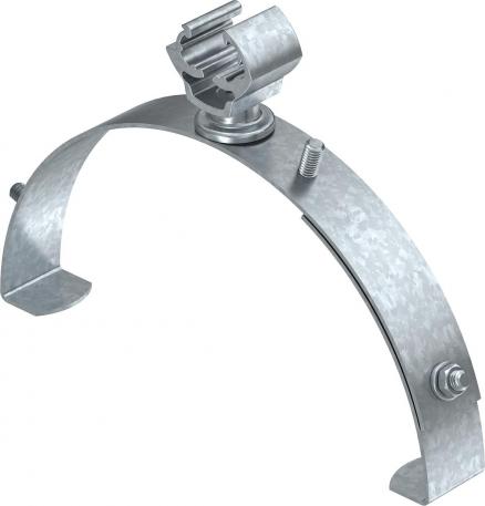 Supporto conduttore tetto per colmo, per RD 8-10 mm, acciaio zincato 20 | Rd 8-10