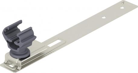 Supporto per tetti, in plastica, per RD 8-10 mm, base in acciaio inox 212 | 38 | Rd 8-10