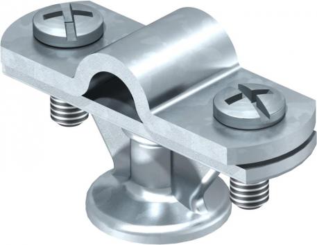 Morsetto di fissaggio per RD 8-10 mm, acciaio zincato 8-10 mm tondo | 