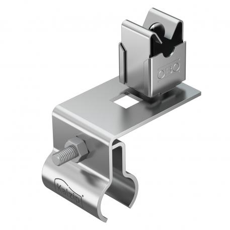 Morsetto di fissaggio, per RD 8 mm, per flangia fino a 8 mm, Kalzip, acciaio inox 8 |  | 8