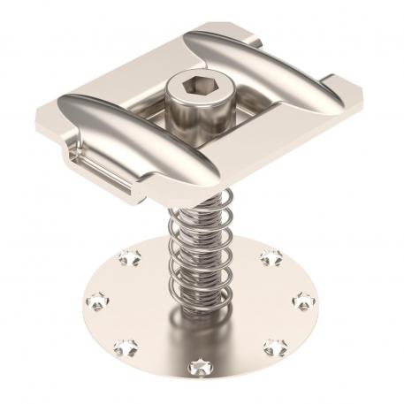 Morsetto intermedio con molla per montaggio modulo FV 60 | 40