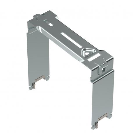 Supporto lungo per montaggio del modulo PV, orientamento Est-Ovest, tetto piano