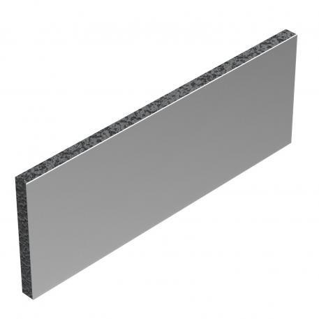 Building protection mat for flat roofs, self-adhesive, aluminium-laminated 