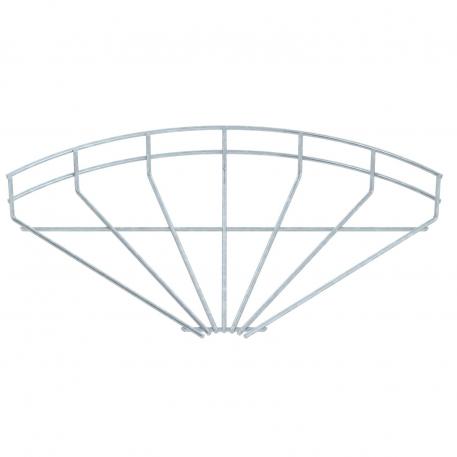 Curva 90° per passerelle grigliate, FT 300 | 4,8 | no
