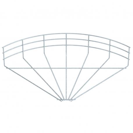 Curva 90° per passerelle grigliata, FT 400 | 4,8 | no