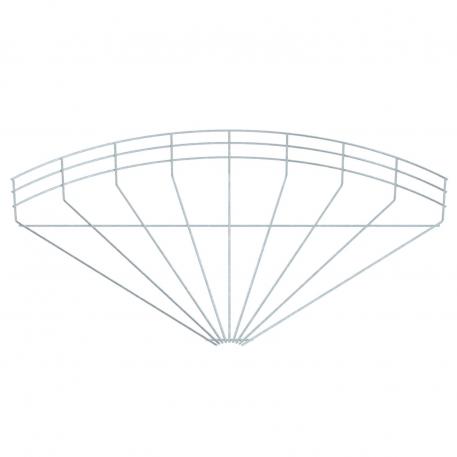 Curva 90° per passerelle grigliata, FT 600 | 4,8 | no