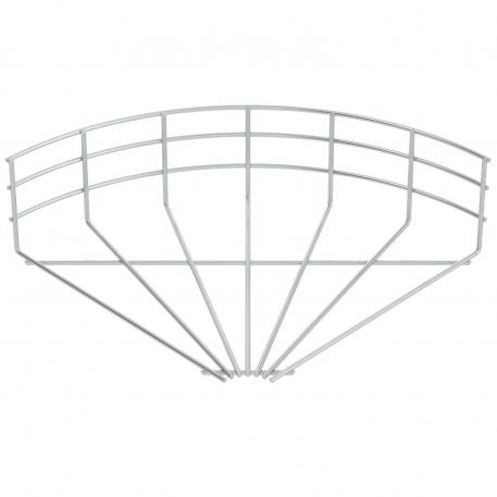 Curva 90° per passerelle grigliate, G 300 | 4,8 | no