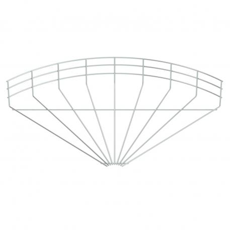 Curva 90° per passerelle grigliate, G 500 | 4,8 | no