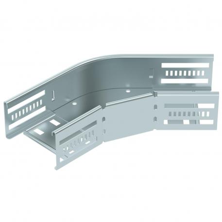 Curva 45° 60 FS 100 | Acciaio | zincato in continuo | zinco