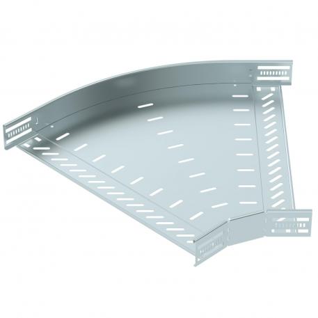 Curva 45° 60 FS 500 | Acciaio | zincato in continuo | zinco