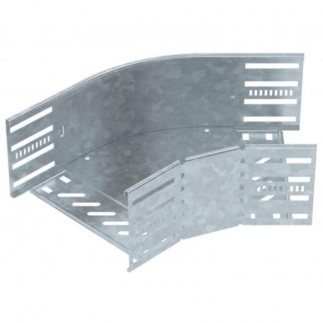 Curva di 45° 110 FT 200 | Acciaio | zincato a caldo per immersione | zinco