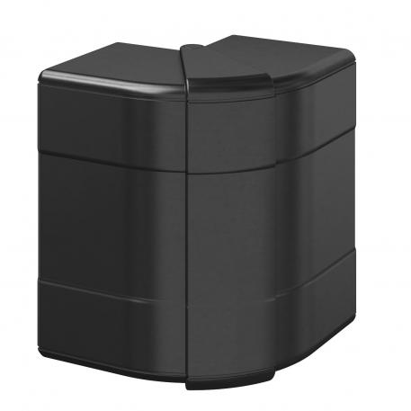 Calotta angolo esterno, per canale incasso apparecchi Rapid 45-2 tipo GK-53100 nero; RAL 9005