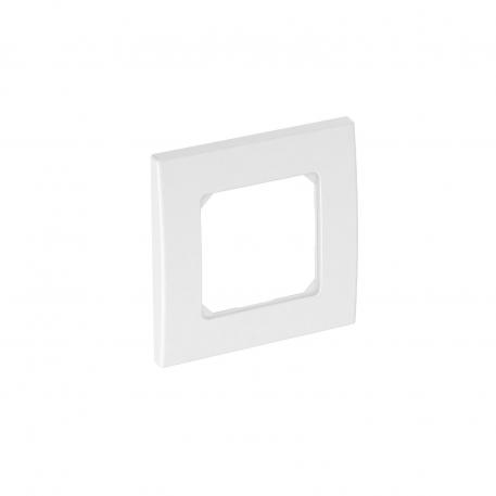 Placca di finitura AR50, per scatola incasso apparecchi 71GD6/11, 1 modulo 1 | orizzontale e verticale