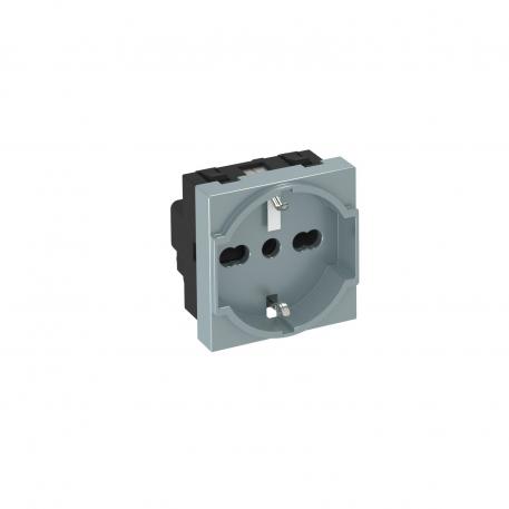 Presa UNEL P40, Italia, 1 modulo 1 | Italia | alluminio laccato