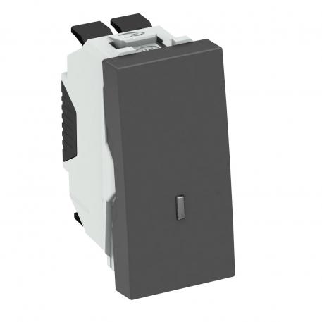 Deviatore con elemento LED, a 1/2 moduli 22 | sì