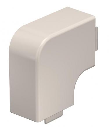Coperchio angolo piano, per canale tipo WDK 40060  | 60 | bianco crema; RAL 9001