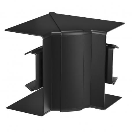 Angolo interno variabile, per canale porta apparecchi Rapid 80 tipo 70130 nero; RAL 9005
