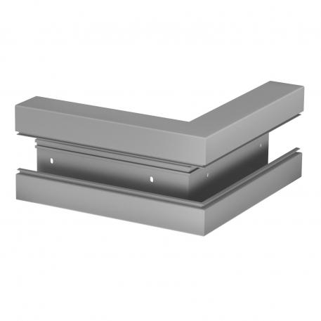 Angolo esterno, per canale porta apparecchi Rapid 80 tipo GK-70170 grigio pietra; RAL 7030