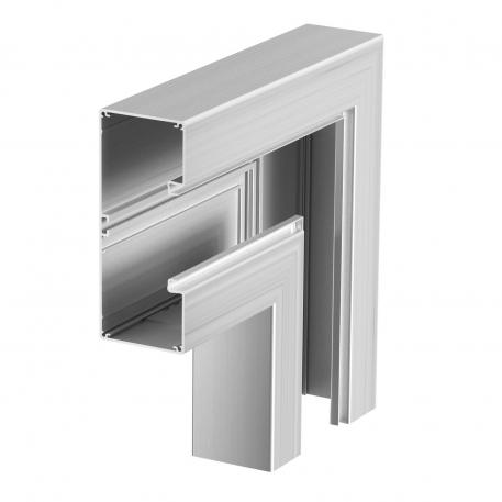 Curva piana, simmetrica, per canale porta apparecchi Rapid 80 tipo GA-S70170 170 | 70 | alluminio
