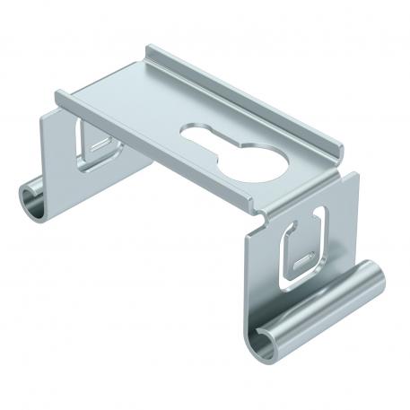 Supporto centrale, per passerelle con longherone laterale arrotondato FS 40 | 100 | 8,5 | 97 | zinco